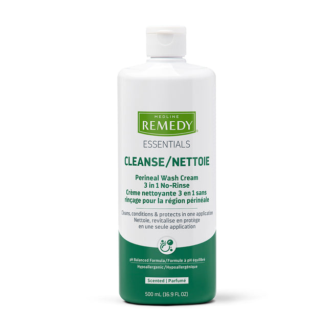 Remedy Essentials No-Rinse perineal 3-in-1 Wash Cream