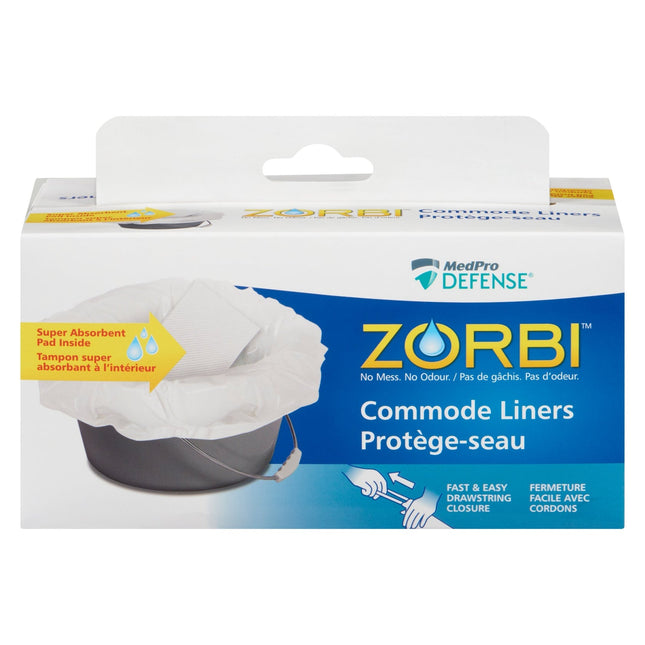 ZORBI™ Hygienic Commode Liners