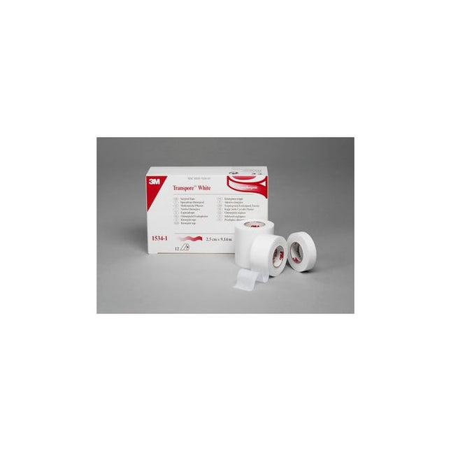 3M Transpore Surgical Tape - White