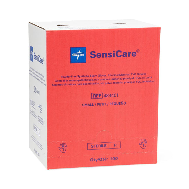 SensiCare Sterile Powder-Free Synthetic Exam Glove, Beige