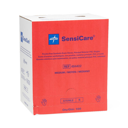 SensiCare Sterile Powder-Free Synthetic Exam Glove, Beige