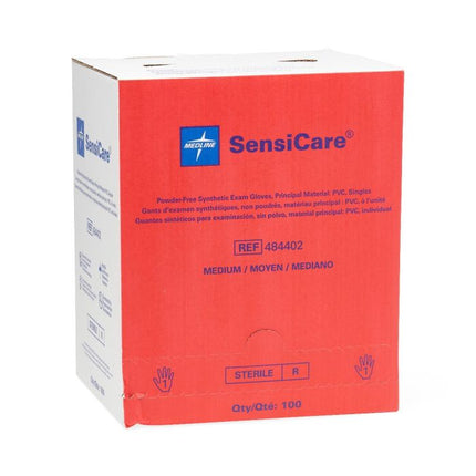 SensiCare Sterile Powder-Free Synthetic Exam Glove, Beige