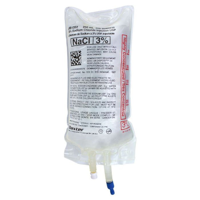 Baxter 3% Sodium Chloride Injection Solution