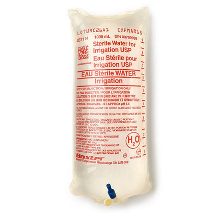 Baxter Sterile Water for Urologic Irrigation