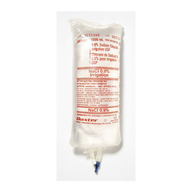 Baxter Sodium Chloride 0.9% Solution for Urologic Irrigation