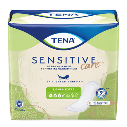 TENA Ultra Thin Light Bladder Leakage Pads, Regular Length