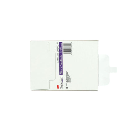 3M Tegaderm Silicone Foam Border Dressing 90640, 3x3 in,