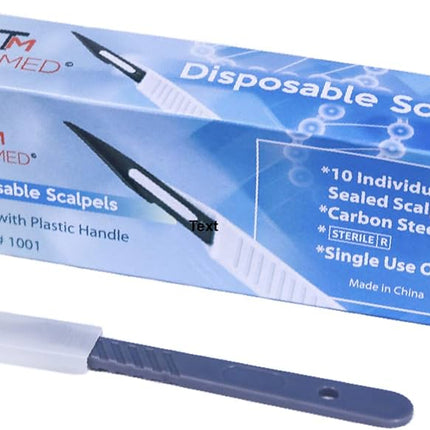 Scalpel Blade Only #11 Sterile Stainless Steel Disposable