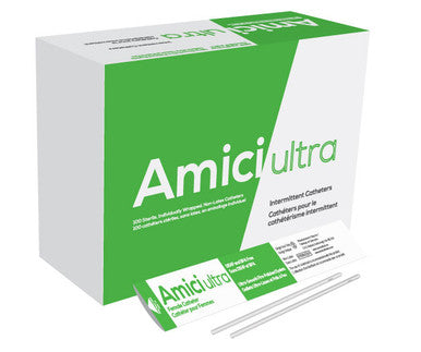 Amici Ultra Female Intermittent Catheter with Fire-Polished Eyelets