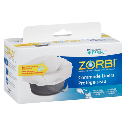 ZORBI™ Hygienic Commode Liners
