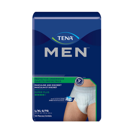 TENA Men Super Plus Protective Underwear