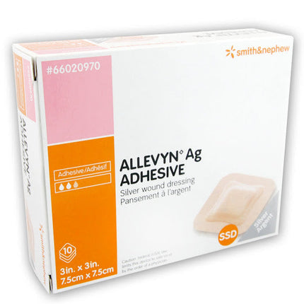 Allevyn Ag Adhesive Antimicrobial Foam Dressing