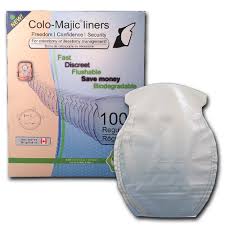 Colo-majic Biodegradable Flushable Liners Regular