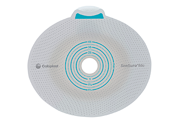 SenSura Mio Click Skin Barrier, Non-Convex, Cut-to-Fit Stoma