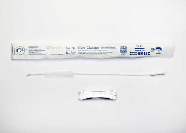 Cure Intermittent Male Catheter Hydrophilic Coude Tip