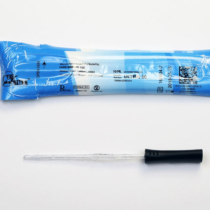 Cure Intermittent Female Pre-lubricated Straight Tip