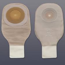 Premier Ceraplus Convex 1pc Drain Pouch W/ Tape Border Lock N Roll Close Ultra-clear