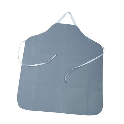 Teflon Coated Smoker's Apron, Full Chest and Lap, Grey