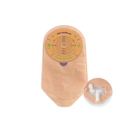 Confidence Natural Advance 1-piece Urostomy Pouch W/ Flexifit & Aloe