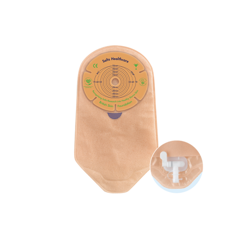 Confidence Natural Advance 1-piece Urostomy Pouch W/ Flexifit & Aloe