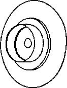 Hole Cutter 1 1/8in Opening for Cut-to-fit Flanges (Non-returnable)