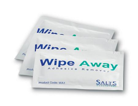 Salts Adhesive Remover Wipe.