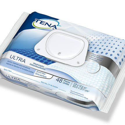 TENA Ultra Washcloths