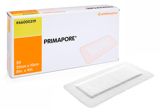 Primapore Low-adherent Post-op Island Dressing