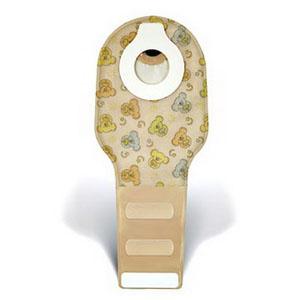 Little Ones Two-Piece Drainable Pouch, Adhesive Coupling