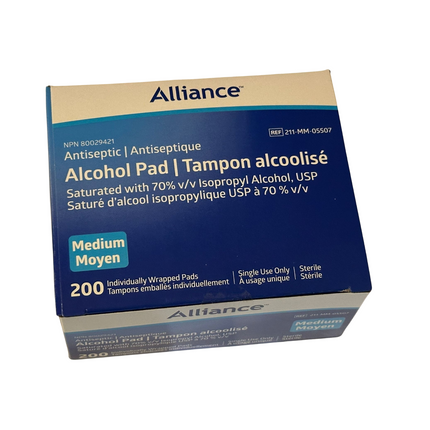 Alliance BD Alcohol Swabs
