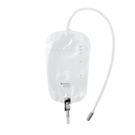 Conveen Security+ leg bag, Lever tap outlet, sterile