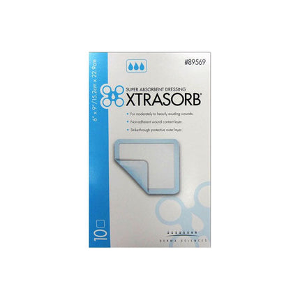 XTRASORB Super Absorbent Dressing, Sterile