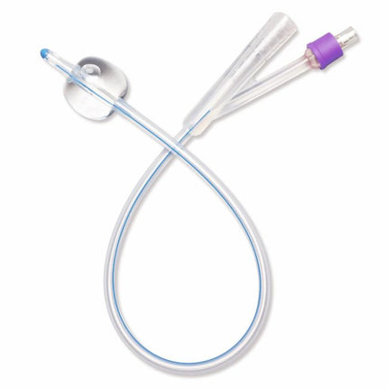 Medline 2-Way 100% Silicone 30cc Foley Catheter