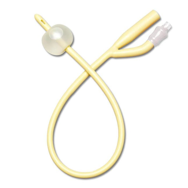 Medline Foley Silicone Coated 2-Way 10cc Catheter