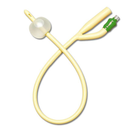 Medline Foley Silicone Coated 2-Way 10cc Catheter