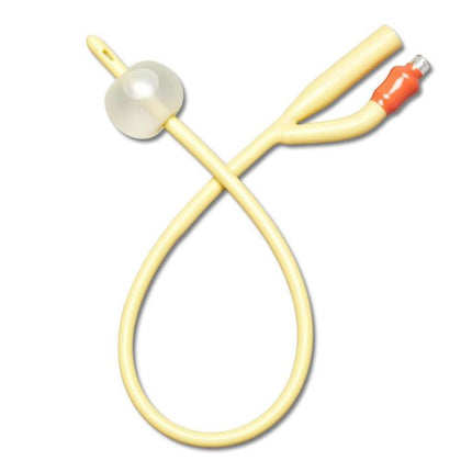 Medline Foley Silicone Coated 2-Way 10cc Catheter