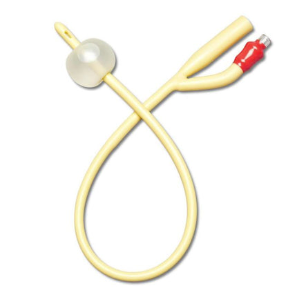 Medline Foley Silicone Coated 2-Way 10cc Catheter