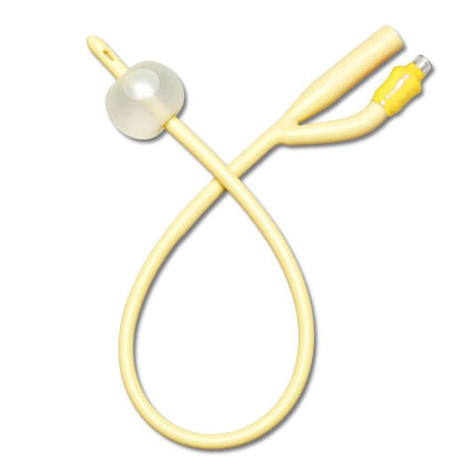 Medline Foley Silicone Coated 2-Way 10cc Catheter