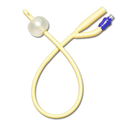 Medline Foley Silicone Coated 2-Way 10cc Catheter