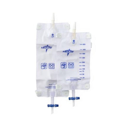 Medline Leg Bag with Slide-Tap Drainage Port