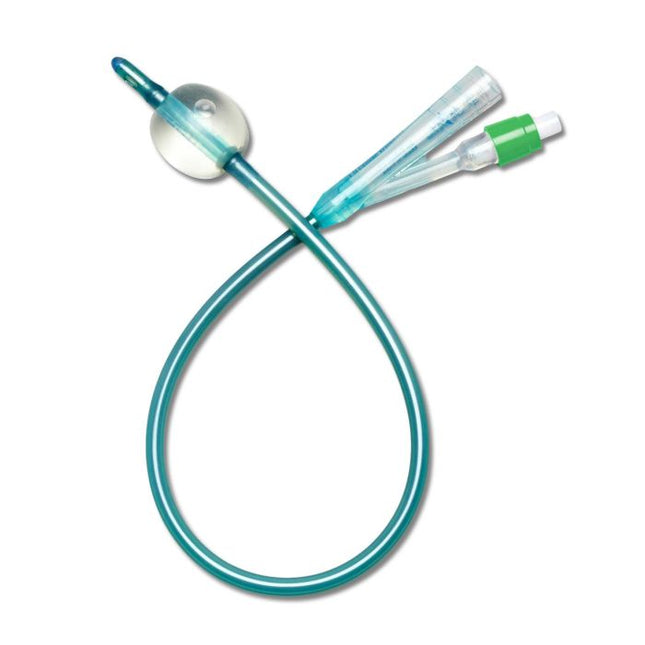 Medline SilverTouch Sterile 100%-Silicone Foley Catheter