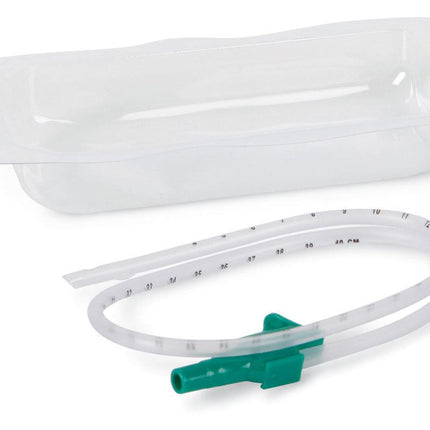 Medline Open Suction Catheter, Straight, 18 Fr