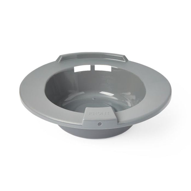 Medline Sitz Bath Plastic Basin Set with 2 Bags and Tubing