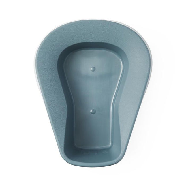 Medline Single-Use High-Rolled-Front Plastic Pontoon Bedpan