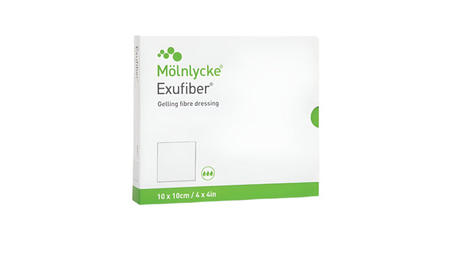 Molnlycke Exufiber Gelling Fiber Dressing