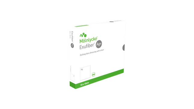 Molnlycke Exufiber Ag+ Dressing