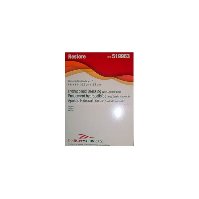 Hollister Restore Hydrocolloid Dressings with Tape Edge