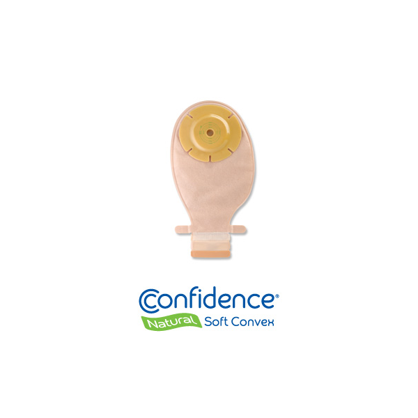 SALTS Confidence Natural Closed Pouch Soft Convexity W/ Flexifit & Aloe Cut-to-fit