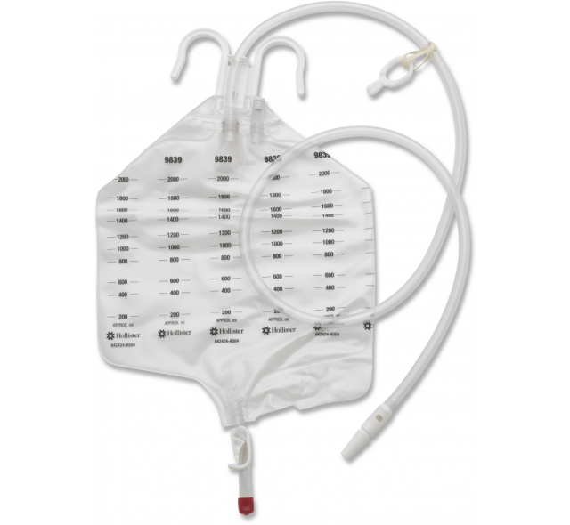Hollister Bedside Drainage Collection System with Anti-Reflux Valve