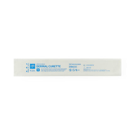 Medline Sterile Single-Use Dermal Curette, 5.0 mm